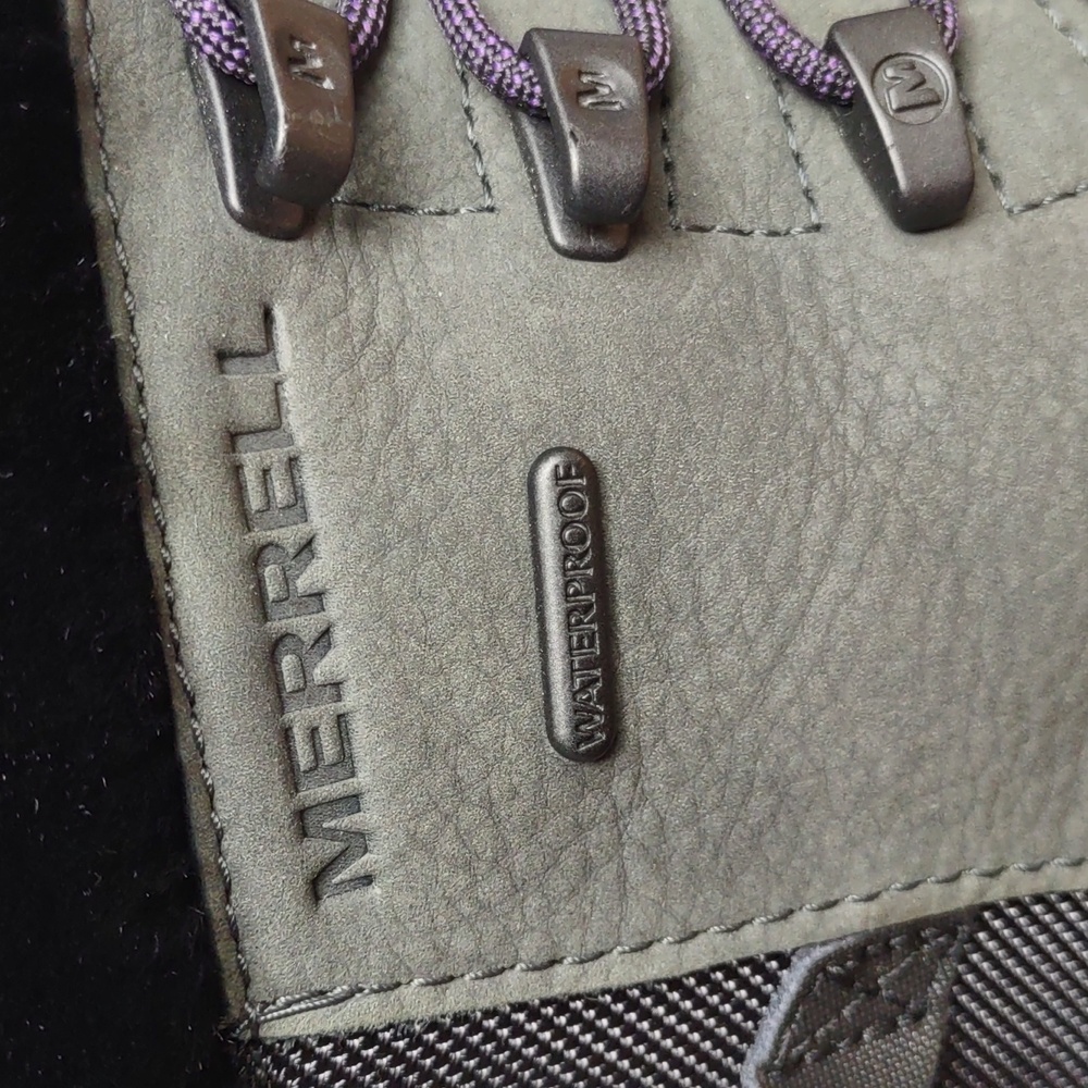 Merrell Thermo Rhea Mid Waterproof Snowboots In Women's Size 9 - Picture 2 of 16